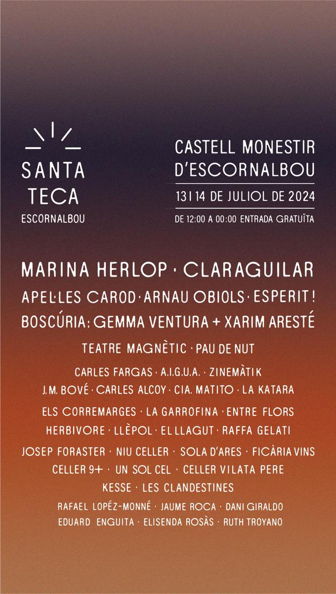 rtroyano's tweet photo. Aquest cap de setmana al Castell Monestir d'Escornalbou

Quan els espais patrimonials del país reviuen amb un programa cultural i gastronòmic potentíssim 

Amb @Santa_Teca 

https://t.co/naeYhejsdm https://t.co/iyc1r8wKbc