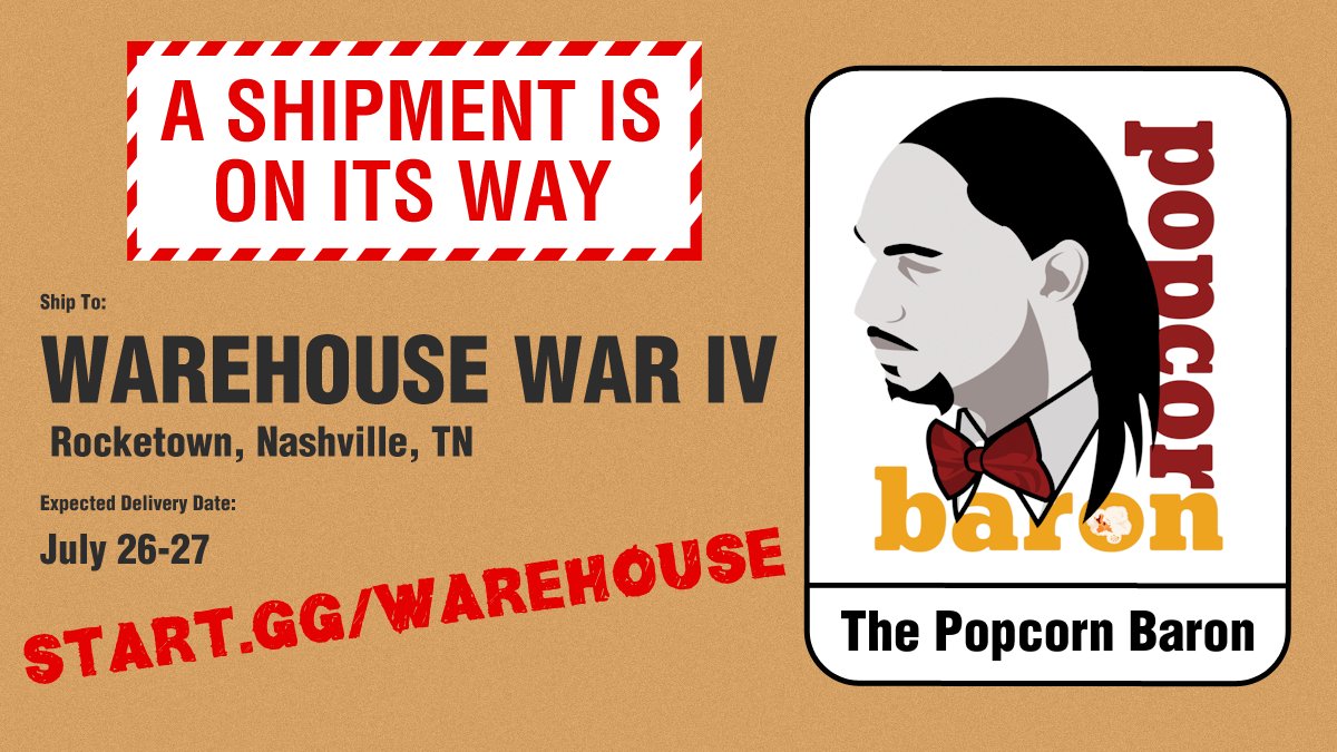 A secret family recipe handed down from generation to generation has now become the premium popcorn staple in the FGC.

Best known for multiple flavor options ranging from savory butter chicken, to sweet key lime pie, and even spicy korean BBQ.

TPB is coming to Warehouse War 4!