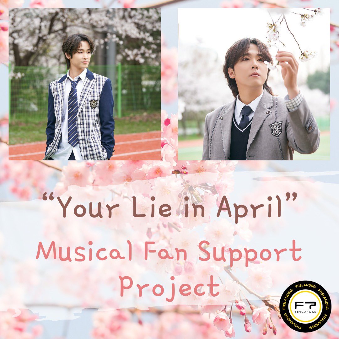 FTISG's tweet photo. It’s getting hotter in Singapore, but do you feel the Spring breeze like we do? All thanks to the ongoing musical by our boys, Hongki &amp; Jaejin! Let’s show our love all the way from our sunny island 💗

Open to sg and intl primadonnas 🫶🏻 https://t.co/NP01dxCxTL
