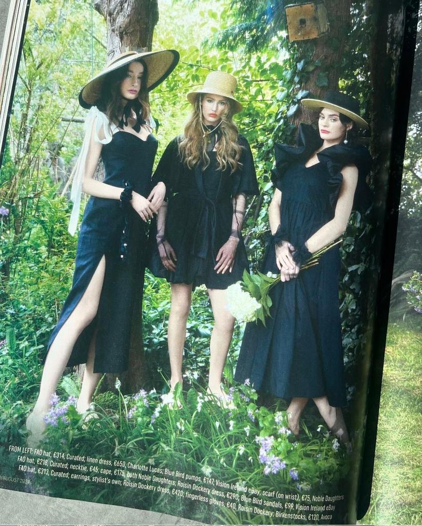 Our member #roisindockrydesign featured in the July issue of <a href="/SandPmagazine/">Social & Personal</a>
#irishfashion #Irishdesign #irishfashionart #CIFD