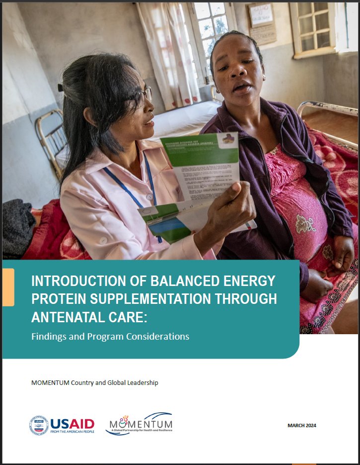 Kavle Consulting (@kavleconsult) on Twitter photo 📢🆕report & brief on Introduction of Balanced Energy Protein (BEP) supplementation for underweight pregnant women🤰🏾as part of ANC. <a href="/kavleconsult/">Kavle Consulting</a> led w/<a href="/USAID_MOMENTUM/">USAID MOMENTUM</a> an analysis of barriers, enablers & challenges for BEP implementation👇🏽#maternalhealth
bit.ly/4cuakti 📢🆕report & brief on Introduction of Balanced Energy Protein (BEP) supplementation for underweight pregnant women🤰🏾as part of ANC. <a href="/kavleconsult/">Kavle Consulting</a> led w/<a href="/USAID_MOMENTUM/">USAID MOMENTUM</a> an analysis of barriers, enablers & challenges for BEP implementation👇🏽#maternalhealth
bit.ly/4cuakti