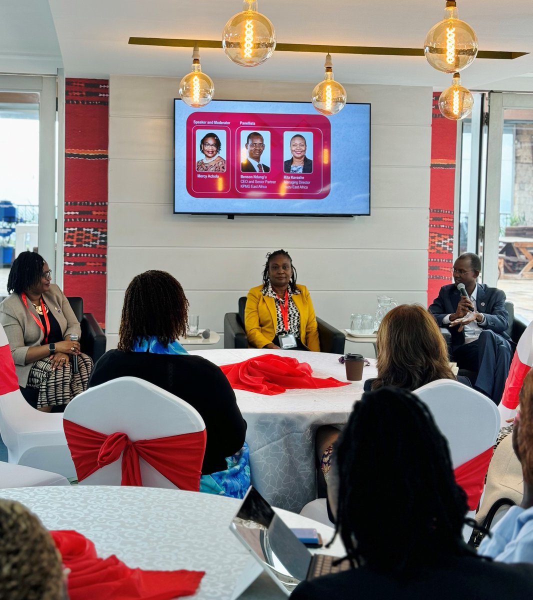 WCD_Kenya's tweet photo. Currently ongoing at the @WCD_Kenya breakfast forum: Panel session moderated by Mercy Achola,  Founder of Value Connect Behavioural Consultant

Panellists: 
- Benson Ndung'u, CEO and Senior Partner
@KPMGEastAfrica
- Rita Kavashe, Managing Director, Isuzu East Africa | @IsuzuKenya https://t.co/dDtMFDYP9k