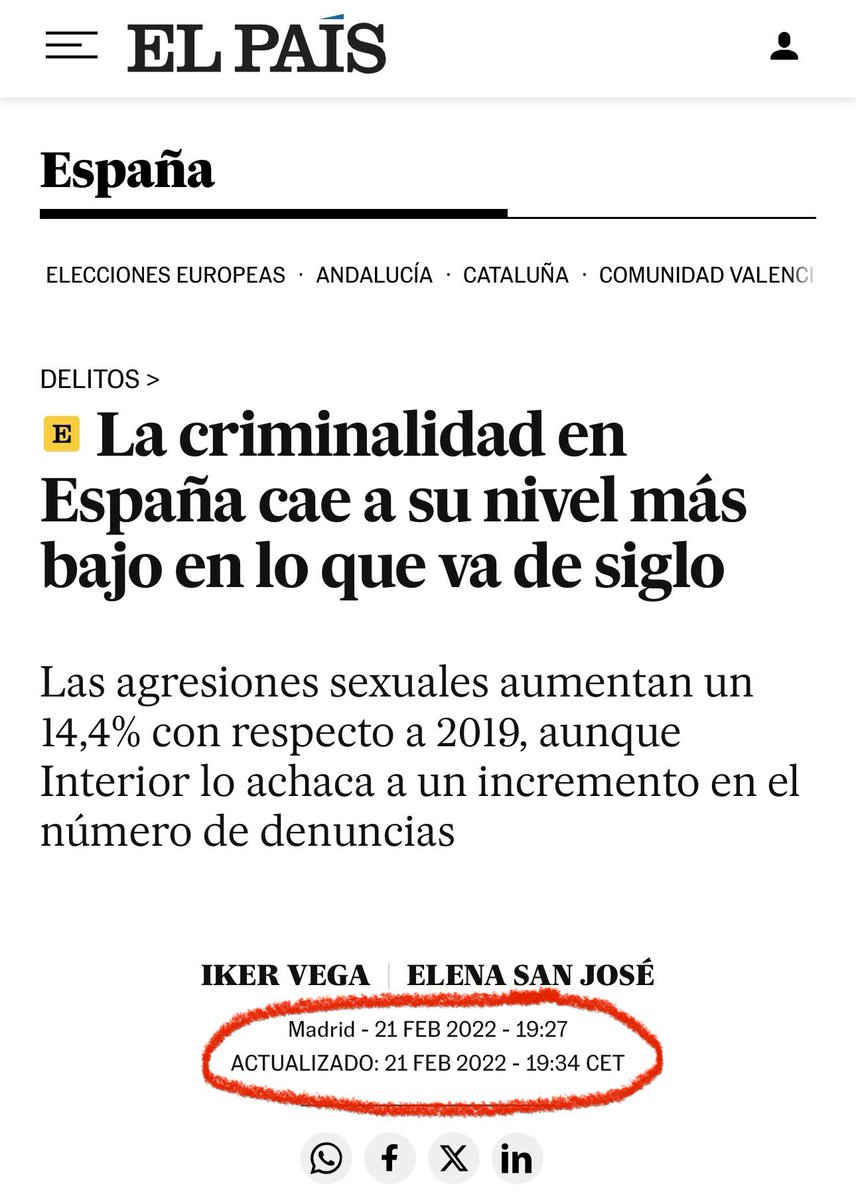 ComunEspanol's tweet photo. @JC_C_A ¿Pero qué interés tienes en mentir? Luego que si los bulos de la derecha… Yo lo pongo y ahí queda… aunque sea una noticia de hace 2 años y medio… Y toda la borregada creyendo lo que les interesa creer y defendiendo lo indefendible. ¡Cuánto cateto! https://t.co/lFcY55NUpB