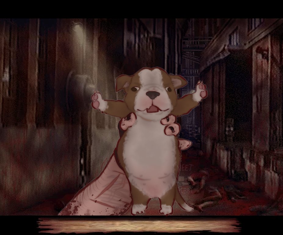 neetpubby's tweet image. pov ur coming home from going postal and you find a friend! #postaldude #postal #postal1 #runningwithscissors #champ