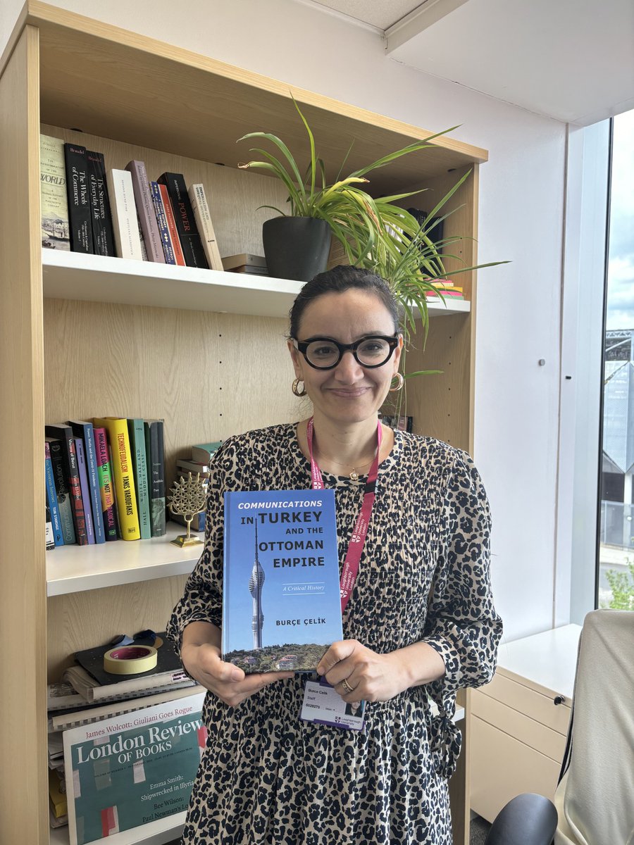 🎉Congratulations🎉 to <a href="/lboroCRCC/">Loughborough CRCC</a> member Dr Burçe Çelik who received the Runner-Up Award for Best Book at the <a href="/icahdq/">International Communication Association</a> in the Global Communication and Social Change Division for her book Communications in Turkey and the Ottoman Empire: A Critical History <a href="/IllinoisPress/">Illinois Press</a>