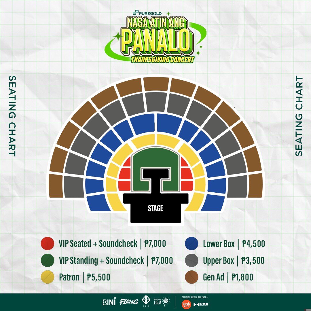Bwii_1998's tweet photo. WTS LFS 
Puregold Thanksgiving Concert

Artists : BINI, SB19, FLOW G, SUNKISSED LOLA, GLOC-9, SKUSTA CLEE

6 Gen Ad tickets

Please send a direct message if interested 
(Serious buyers only)
#pureGold
#puregoldxBini https://t.co/VkO29dQVHo