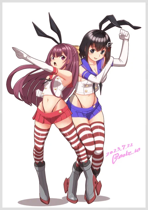 #これを見た人は無言で去年7月の画像を貼る 