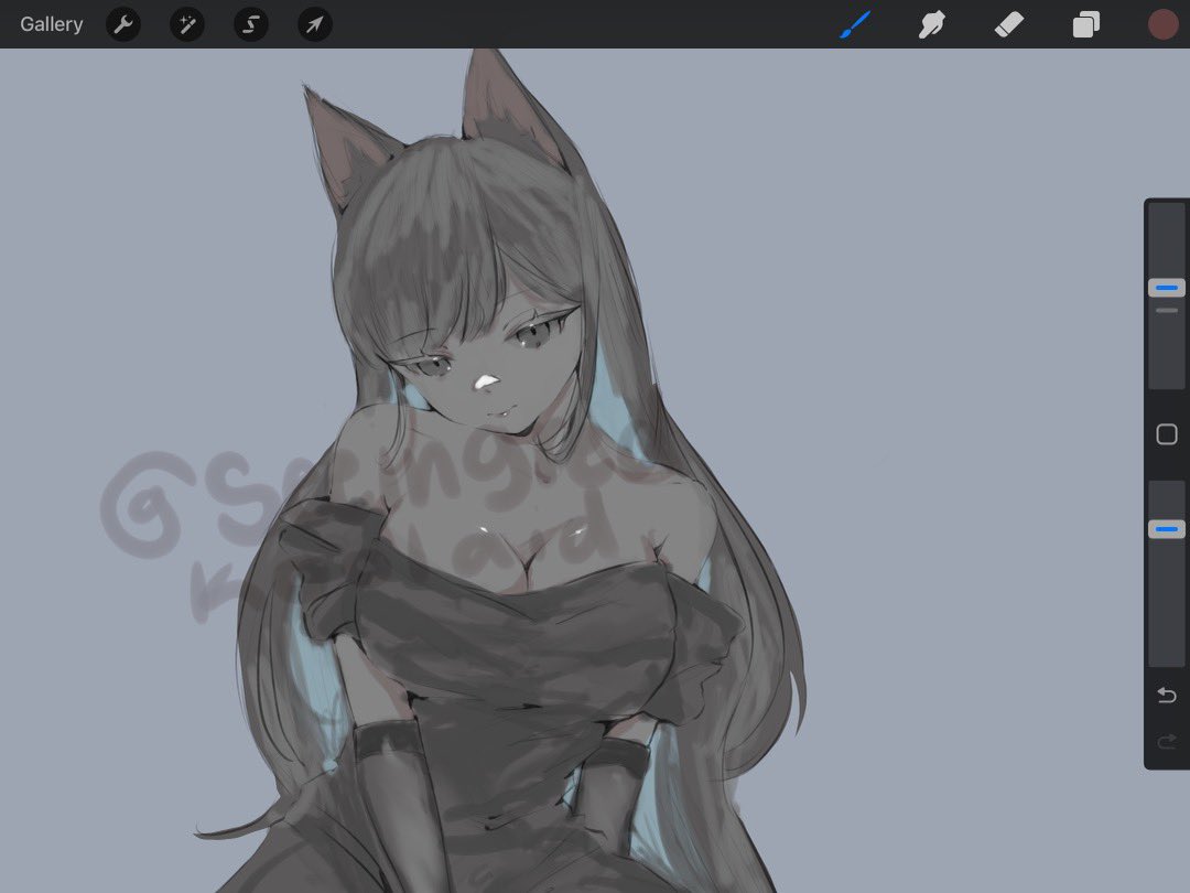 seesredkoolaid's tweet photo. Waifu in progress https://t.co/1AumbzdD3b