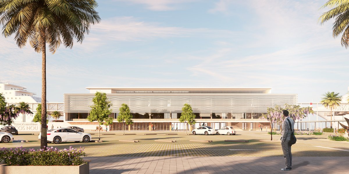 viaconstruccion's tweet photo. Barceló Balanzó Arquitectes y GNGrup ganan el concurso de la Nueva Estación Marítima y Ordenación de las Explanadas del Cós Nou en el Puerto de Maó (Menorca)
https://t.co/ccNEF2DOAl #arquitectura #arquitectos #architecture #architects #puerto #estacion #maritima #menorca https://t.co/xCxyp5NDYF