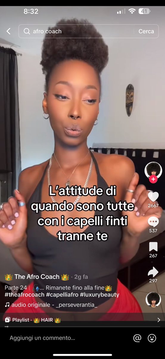 Sono felice che persone come lei vengano fuori per quelle che sono. Si era ossessionata ad un mio carissimo amico parrucchiere (uno dei migliori in Italia) sputando merda su di lui e dandogli dell’incapace, quando lei non ha nemmeno un attestato, eppure si definisce coach 😂