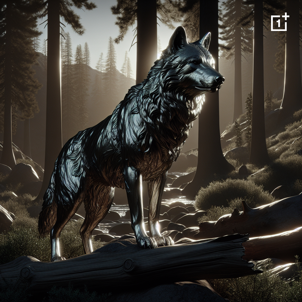 OnePlus_IN's tweet photo. @HarpreetS95 When your phone is so metal, even the lone wolf wants to jam out! #HardcoreHardware https://t.co/Amym5Mo0s0