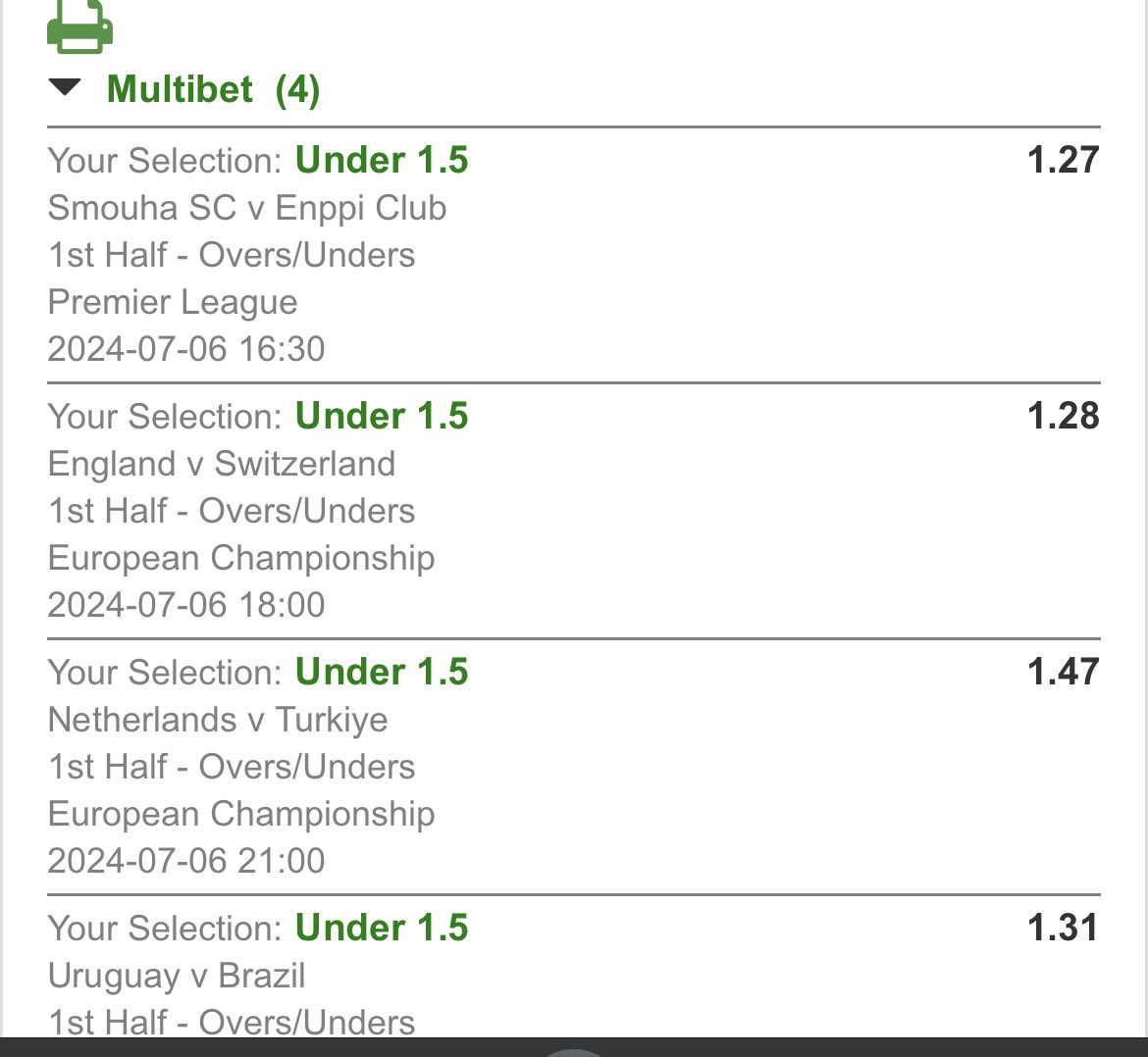 Simo1164147089's tweet photo. This market is doing wonders in the euros and Egypt premier league. #SpainVsFrance  #betway #EURO2024 #CopaAmerica2024 https://t.co/XBvjLvLJEd