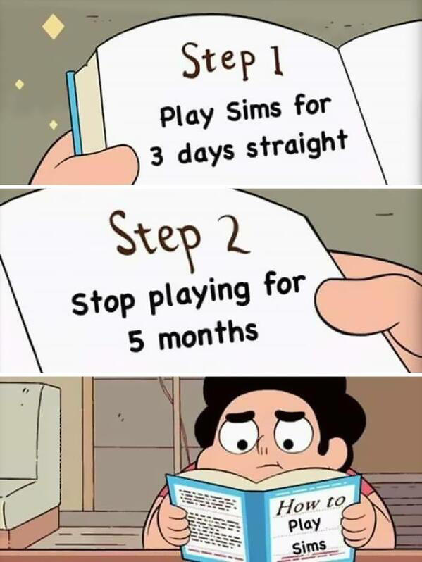 SnootysimsO's tweet photo. How accurate!???  #TheSims4 #Sims4 https://t.co/ZwZ7988ejG
