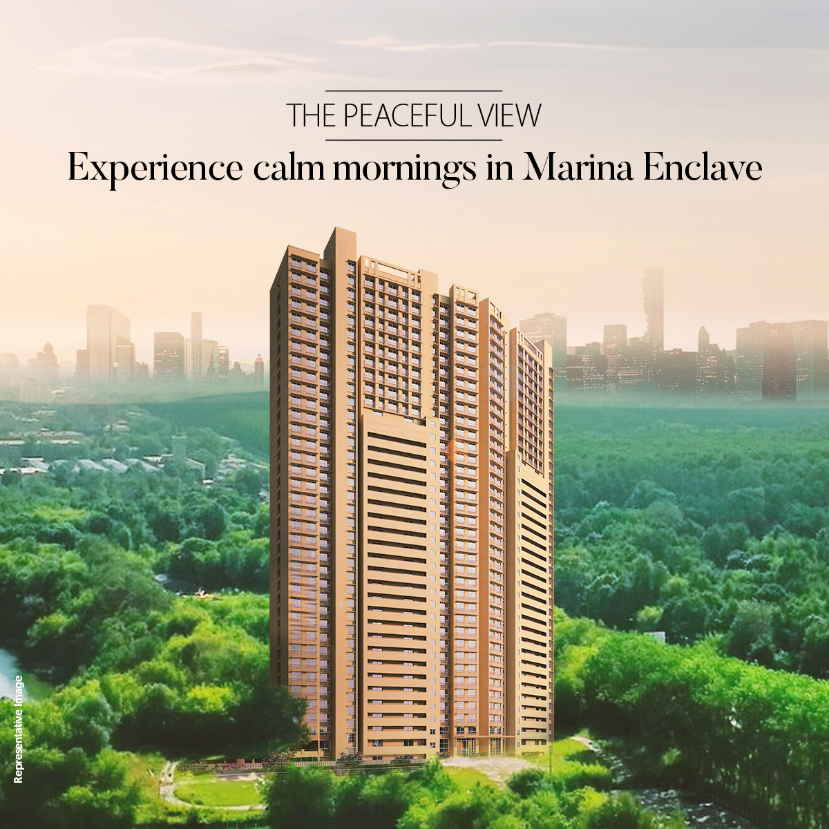 GurukrupaGroup's tweet photo. Start your day with the peaceful views at Marina Enclave. Embrace calm mornings and let the serene surroundings set the perfect tone for your day.  

#GurukrupaGroup #MarinaEnclave #SereneMornings #CalmViews #CityRetreat #NatureInTheCity #MorningBliss #RealEstate #Malad #Mumbai https://t.co/QNy0P79wQj