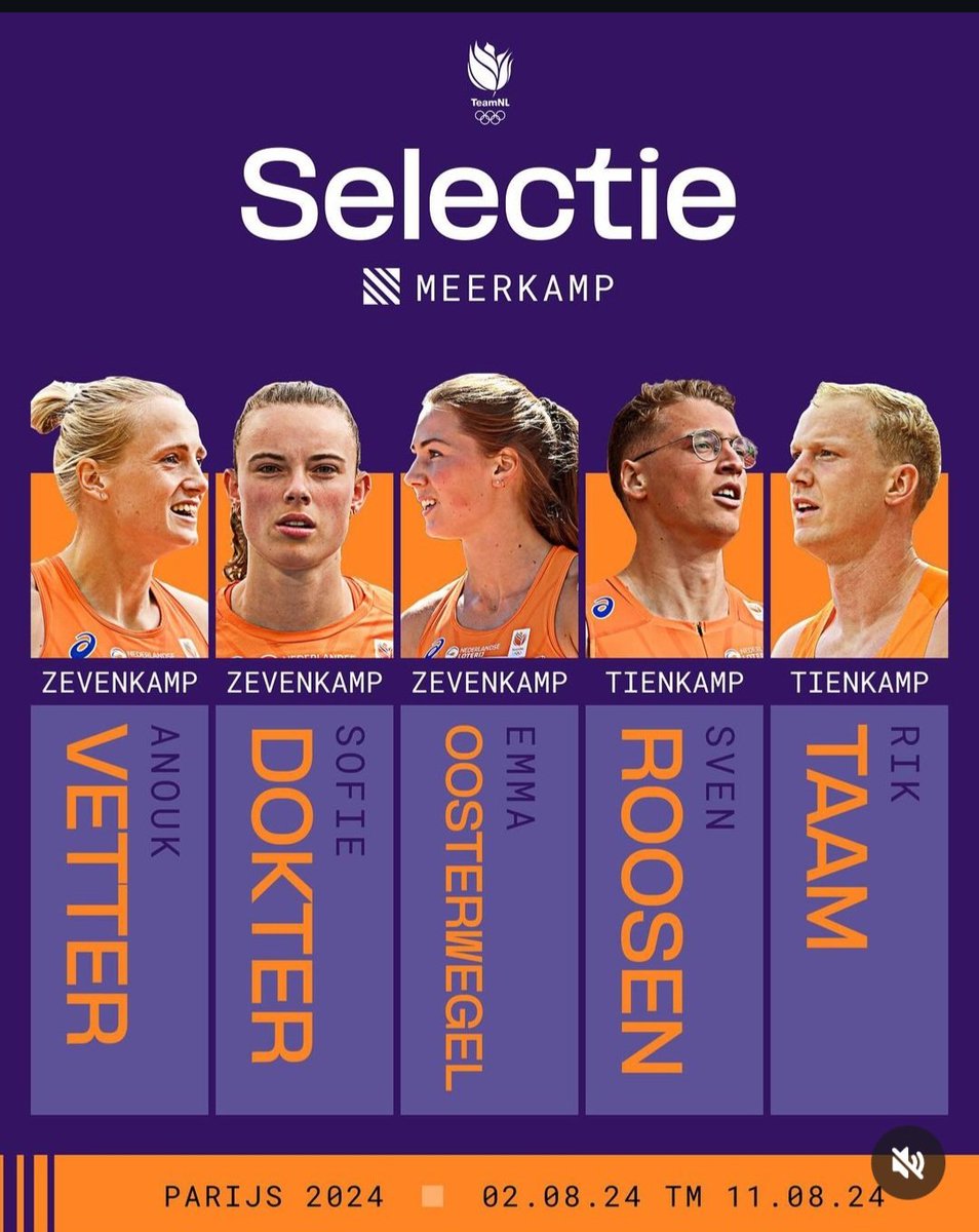 De Nederlandse selectie voor de Olympische Spelen bestaat uit 47 (❗️) atleten❣️
Lees complete verhaal hier:
m.facebook.com/story.php?stor…