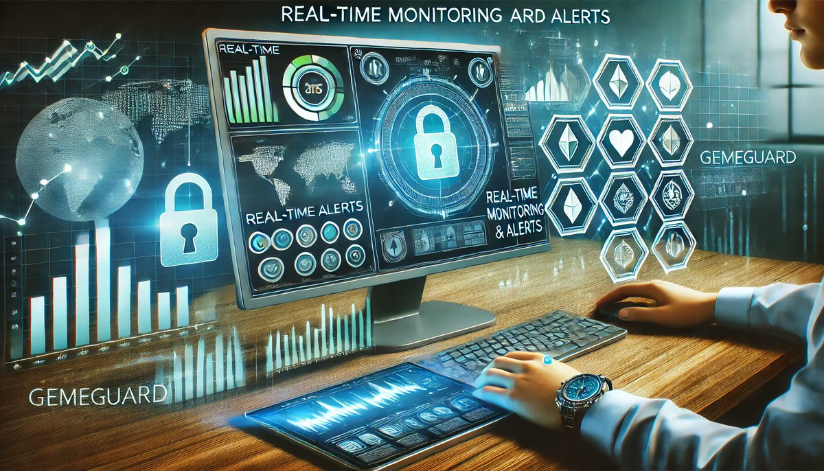 GEME_Guard's tweet photo. 🚨 Stay informed and proactive with GEMEGuard's real-time monitoring and alerts. Keep your blockchain applications secure with GEMEGuard's state-of-the-art monitoring system.
#BlockchainMonitoring #SmartContracts #RealTimeAlerts https://t.co/WM5tRrlWOp