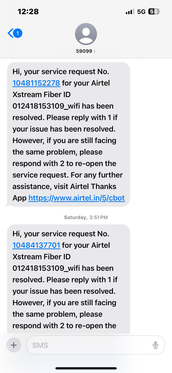 WithDineshIYC's tweet photo. Can you provide any solution or not , daily basis I have received the new Service number. But solution is zero https://t.co/H4DcrwCQ4j