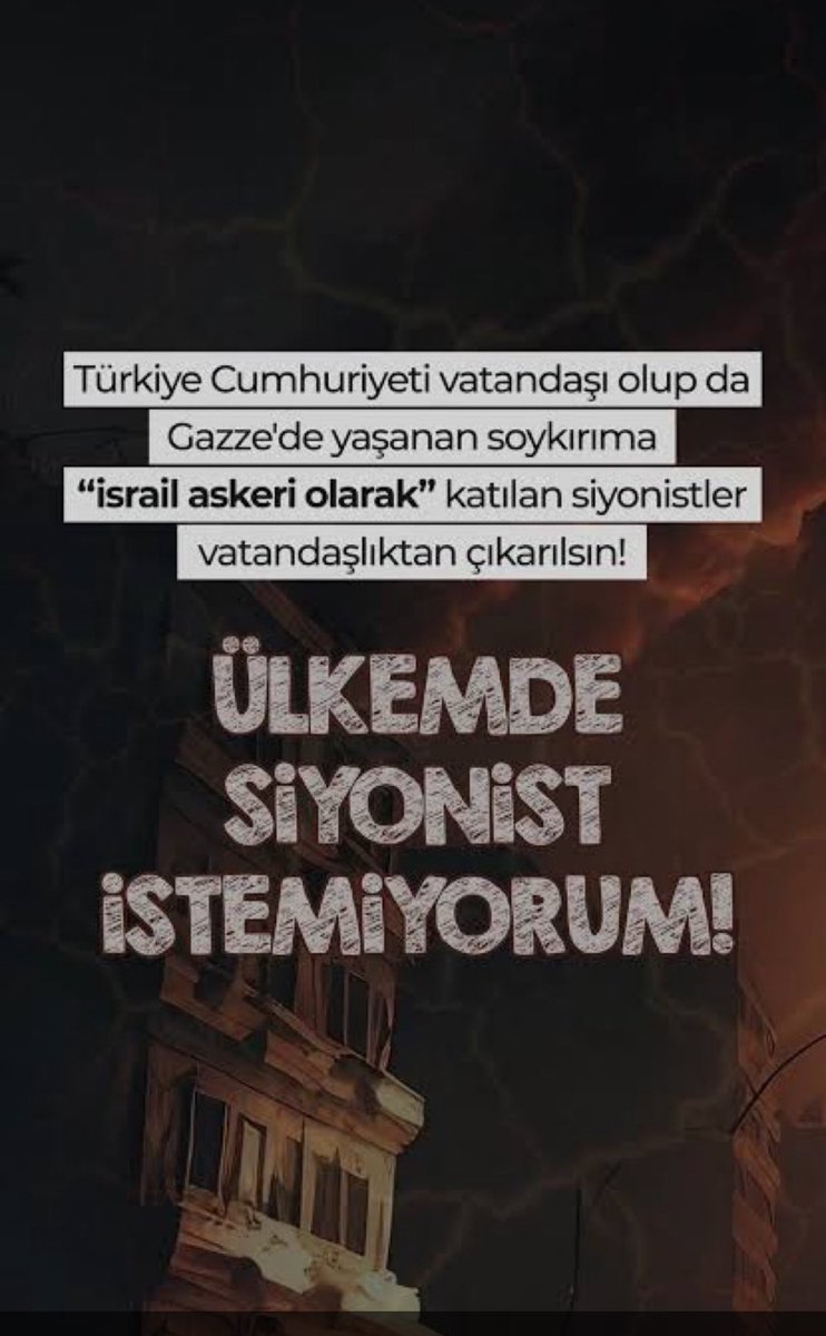 el_kimya's tweet photo. #ülkemdesiyonististemiyorum https://t.co/8SPdFTiJbE