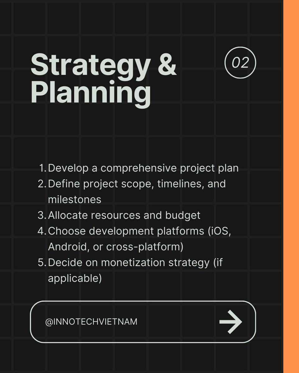 InnotechVN's tweet image. ⚡7 MUST-KNOWN STAGES OF MOBILE APP DEVELOPMENT LIFECYCLE
Ever wondered what goes into making those apps you use every day? It's not magic, but it's pretty close
#mobileappdevelopmentservice #webdevelopment #IT #itoutsouricng #AppDevelopment #mobileapplication #UX #UIUXDesign
