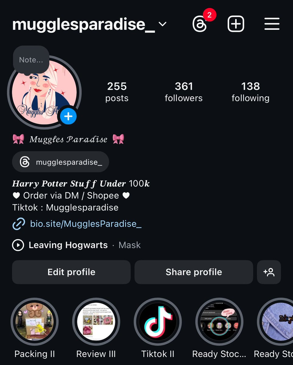 voxwwzone's tweet photo. Holaaa,

Yuk Potterheads mampir di IG Muggles Paradise, lagi ngadain giveaway dalam rangka ultah yang ke 4thn loh💃🏻

Goodluck^^

#Potterheads #GiveawayAlerts #HarryPotter https://t.co/PXUWRqnxqX