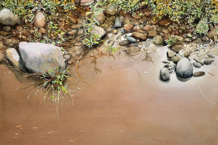 metropolis_asia's tweet photo. #ArtAsia | Explore the hyperrealistic wonders of Japanese watercolour artist Abe Toshiyuki where colours weave a narrative of their own. With an initial glance akin to photographs brought to life, Toshiyuki draws inspiration primarily from nature...  (1/4) https://t.co/88HwphlttX