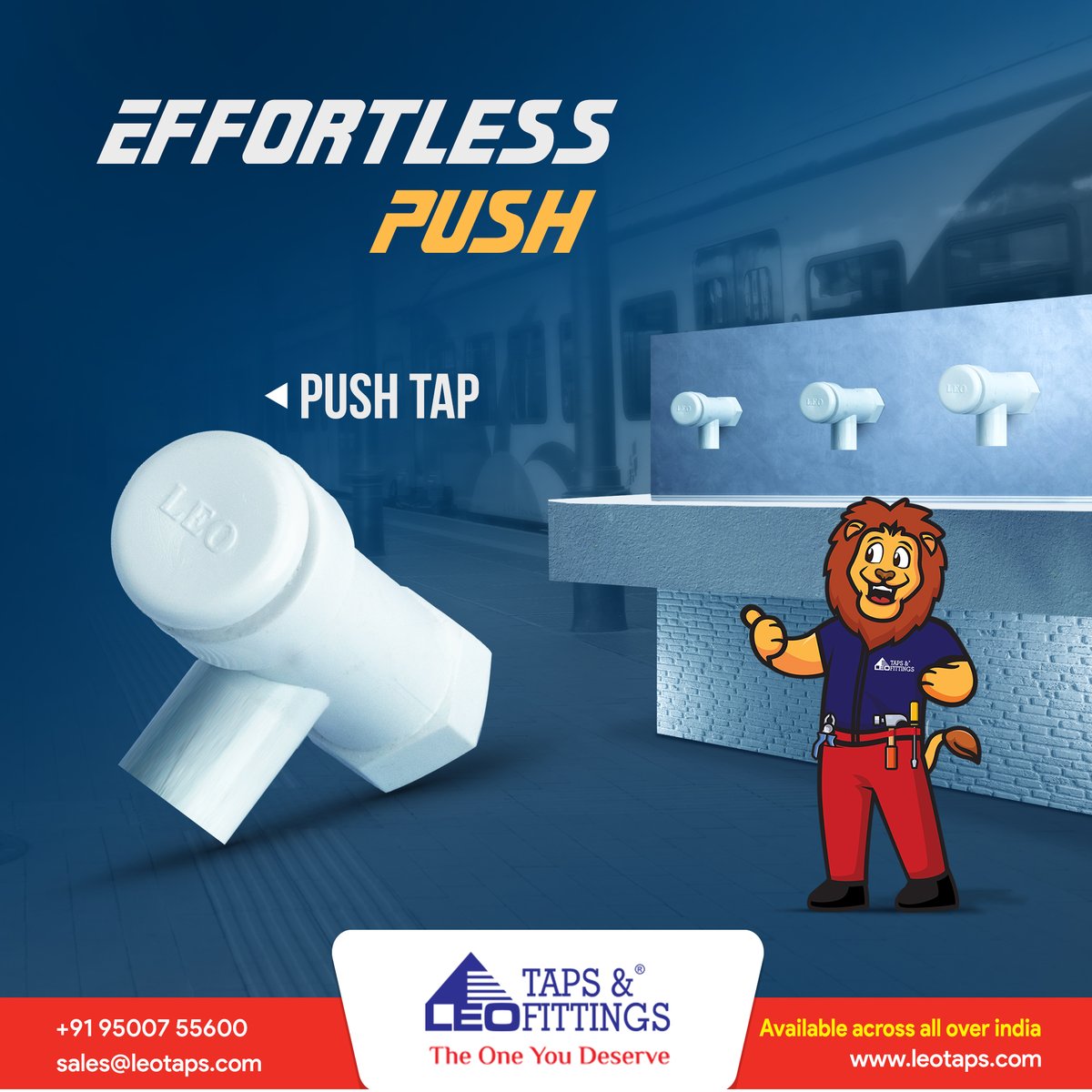 Leo_Tap_Fitting's tweet photo. Now enjoy seamless water control with Leo Tap's Push Tap. Crafted for durability and efficiency, these taps ensure smooth operation with every push.
9500755600 / https://t.co/cOMV3I9Q78
#BathroomFittings #Taps #PushTap #TapDesign #LeoTaps #SriBalajiPlastics https://t.co/3AzB7T7dC7