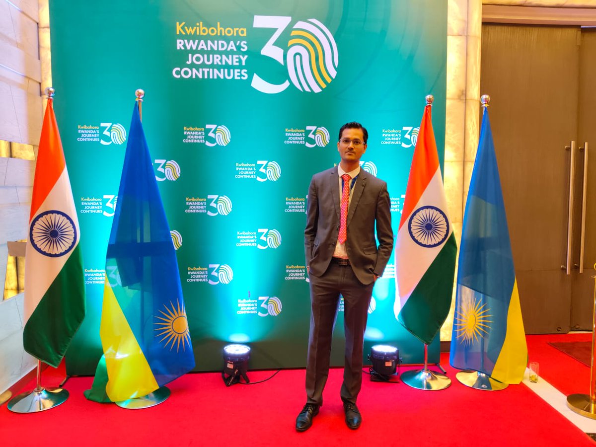 sdp_groups's tweet photo. SDP Group of Companies was honored to join the #Kwibohora30 celebrations in New Delhi on 8th July 2024, marking Rwanda's 30th #LiberationDay! π·πΌ
#RwandaInIndia #LiberationDay #SDPGroup #SmartCities https://t.co/sEUaFFUj1G