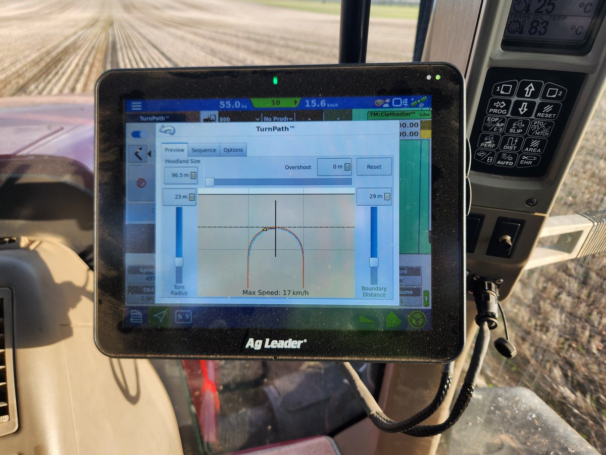The User Interface for TurnPath is exceptionally well done
2024 and thanks to AgLeader our Precision Ag tools are coming together nicely.
All we need to do is sort out our @NewHollandAG CR9.90 and it's useless yield monitor.