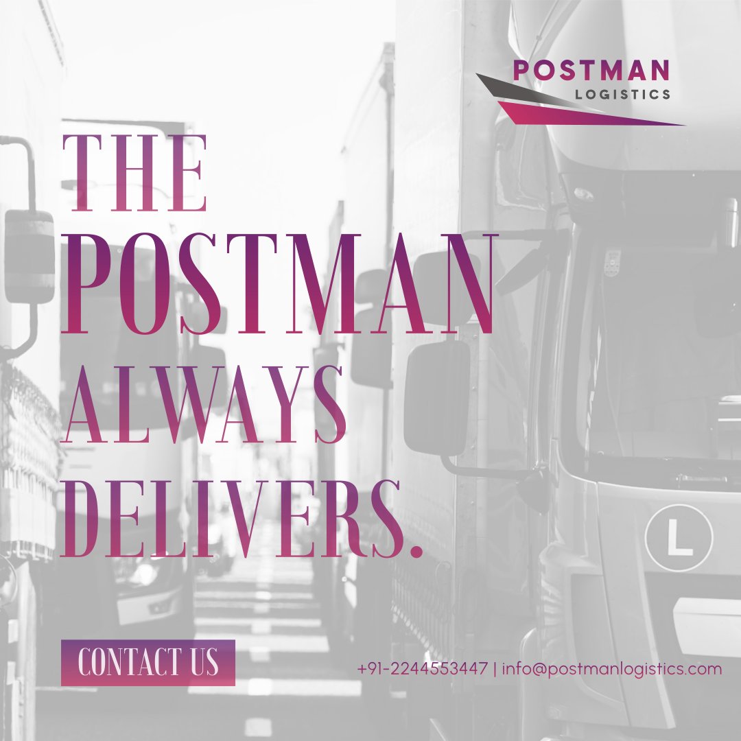 postmanlogistic's tweet photo. Welcome to Postman Logistics!
We're here to revolutionize your delivery experience. Connect with us for more updates!
.
.
.
#PostmanLogistics #logistics #supplychain #delivery #connect https://t.co/KSuiKD3q2r