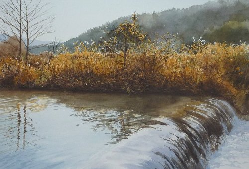 metropolis_asia's tweet photo. His pieces are also featured in the esteemed French watercolour magazine "The Art of Watercolour." In Japan, his works adorn numerous galleries and art museums. An accomplished author, he has penned over 10 books on watercolour techniques. (4/4) https://t.co/IPvaYMF5uF