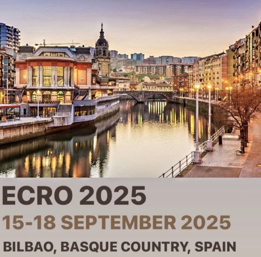 🗓️ Save the date 🗓️

The #ECRO2025 will take place from 15th to 18th of September in the beautiful city of Bilbao in Basque Country, Spain.

Hope to see you there!