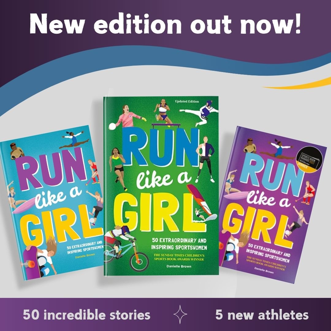 danibrownmbe's tweet photo. Happy Publication Day to me aka a good excuse to have cake 🎂 

Run Like A Girl has got a brand new shiny edition with five new chapters. 

Which is your favourite cover?

#runlikeagirl #bookbirthday #publicationday #buttonbooks #updatededition #newbook #sportsbooks #kidlit https://t.co/Nv59ADx6r4