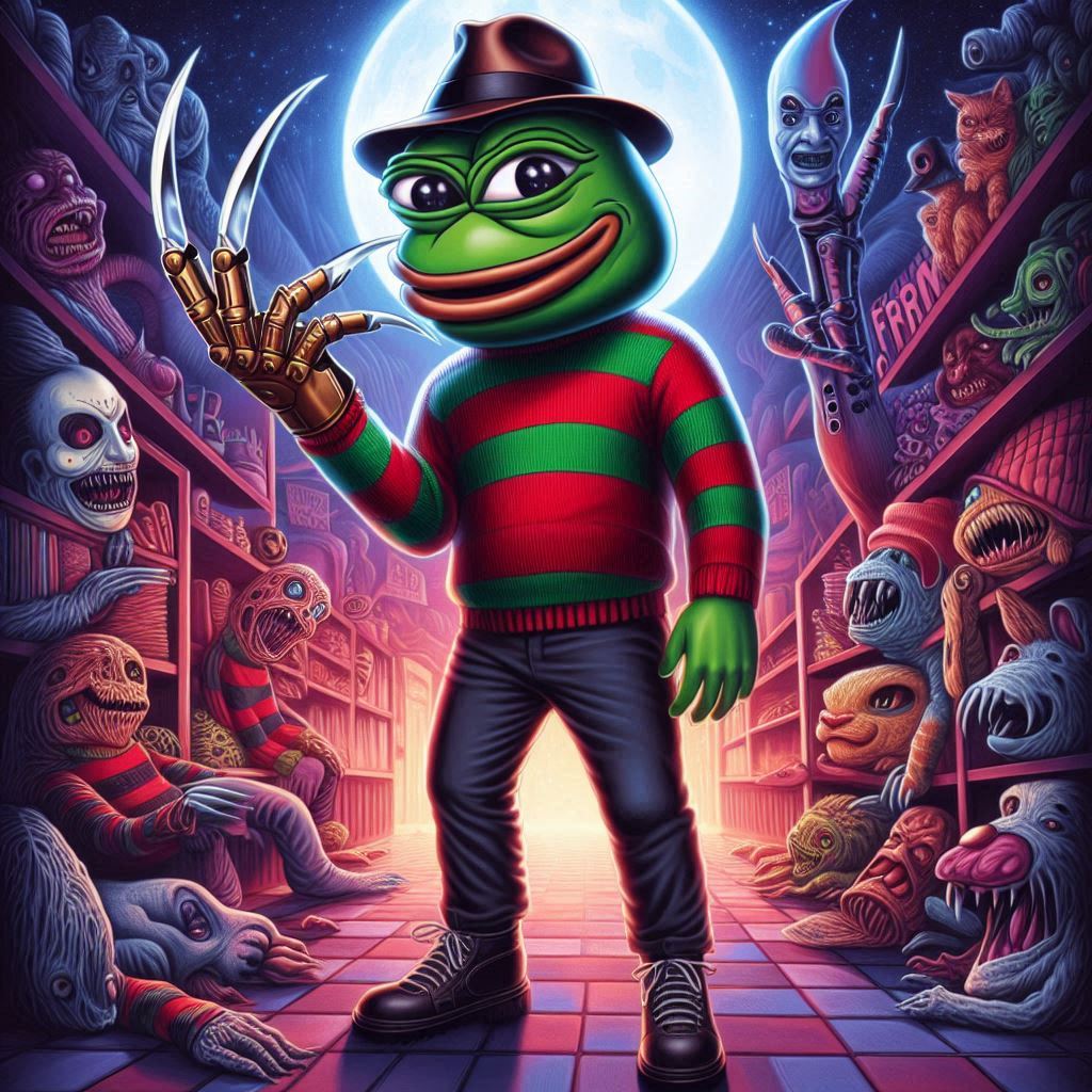 Scotti_Trippin's tweet image. Buy $PEB, or I'll catch you in your dreams! 😈💤 #CryptoNightmare #PEB #FreddyFrogs is #BullishOn #PEB