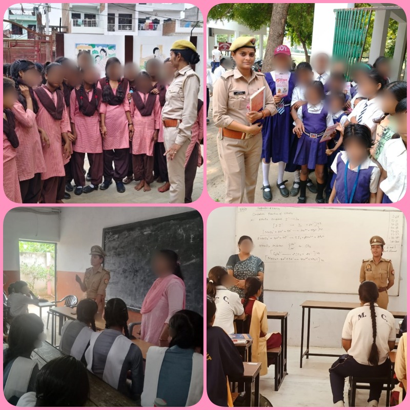 पुलिस उपायुक्त नगर के कुशल पर्यवेक्षण में #शक्ति_दीदी_अभियान के तहत महिला सशक्तिकरण हेतु नगर जोन के समस्त थानों द्वारा क्षेत्र में चौपाल लगाकर एवं सार्वजनिक स्थानों पर जाकर महिलाओं/बालिकाओं को अभियान से सम्बन्धित विषयों की जानकारी देकर जागरूक किया।
#ShePoweredUPP
#WomenEmpowermet