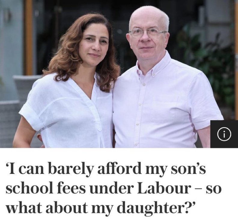 Have you tried not having so many Costa coffees? Perhaps cut down on that avocado toast &amp; cancel Netflix if you don’t want your special darlings mixing with the peasants at the local comprehensive