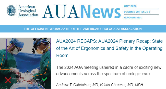 Andrew Gabrielson (@urogabe) on Twitter photo Refreshing to see <a href="/AmerUrological/">Amer. Urol. Assn.</a> give a voice to the topic of Surgical Ergonomics at #AUA24 / #AUANews
To optimally care for others, we must also learn to care for ourselves
<a href="/SocSurgErgo/">Society of Surgical Ergonomics</a> <a href="/chrouserMD/">Kristin Chrouser</a> 
auanews.net/issues/article… Refreshing to see <a href="/AmerUrological/">Amer. Urol. Assn.</a> give a voice to the topic of Surgical Ergonomics at #AUA24 / #AUANews
To optimally care for others, we must also learn to care for ourselves
<a href="/SocSurgErgo/">Society of Surgical Ergonomics</a> <a href="/chrouserMD/">Kristin Chrouser</a> 
auanews.net/issues/article…