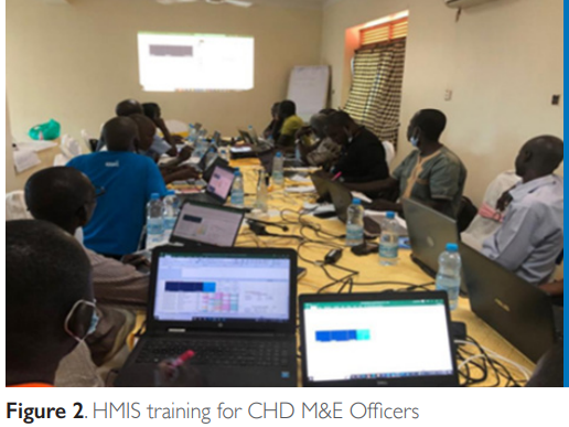 Since 2012, the #HealthPooledFund strengthened Health Management Information Systems  in #SouthSudan through training of health workers and harnessing data collection tools, enhancing data accuracy and accessibility. Read more - bit.ly/3VVBJNx  #HealthSystems