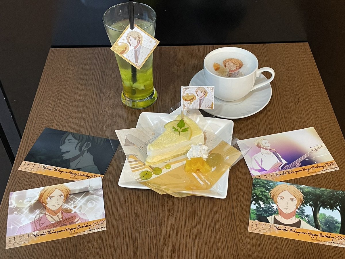 ギヴン 海へ ノイタミナカフェ スイパラ 春樹 上ノ山 立夏デフォ