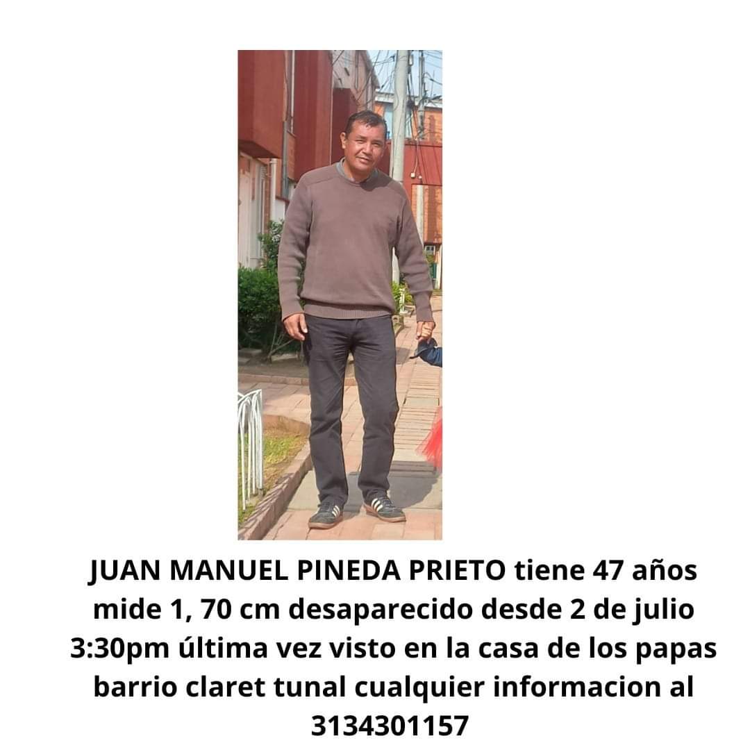 Nanyroro's tweet photo. @KevinDiaz_10 @Citytv @PoliciaBogota @CityNoticiasTv Ayudemos a su Familia a encontrarlo, sus hijos lo esperan #Difundimos https://t.co/w16gUTxfq9
