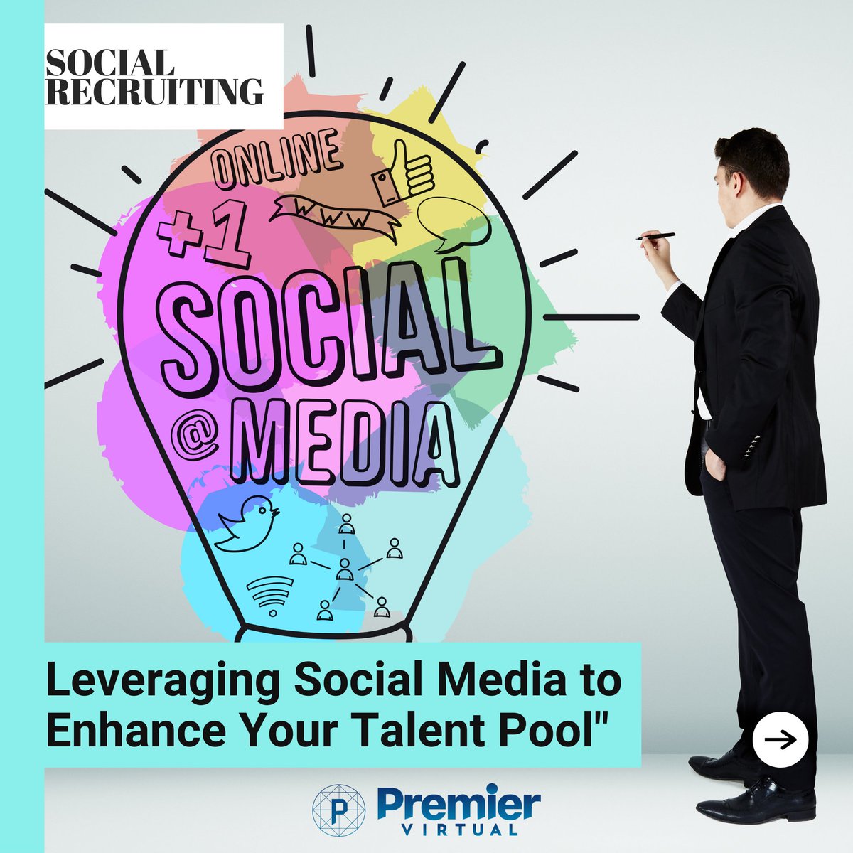 premier_virtual's tweet photo. Did you know that social media is a powerful tool for recruiting top talent? 

Check out our latest article "Social Recruiting: Leveraging Social Media to Enhance Your Talent Pool"  

Click here to read https://t.co/YsGwyp17k7

💼🌐 #socialrecruiting #talentpool #recruitment #HR https://t.co/IpWLXf2Hpc