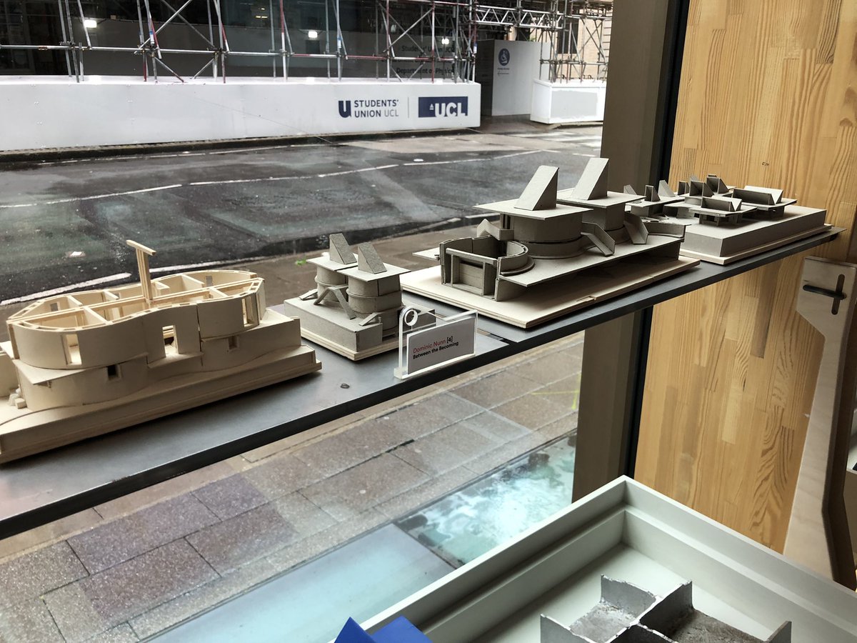Great to see Dominic Nunn (OH 2020) at the Bartlett School of Architecture Summer show. He has just completed his 3rd year there. Well done for winning the Sustainability prize Dom!