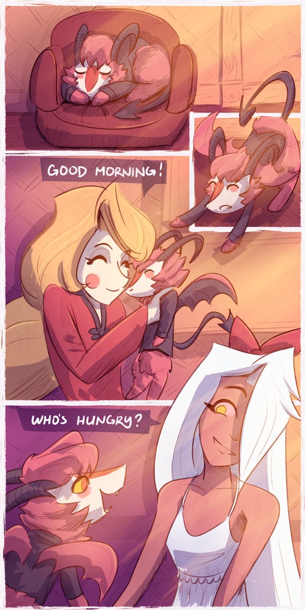 54R13L's tweet photo. Muscle Memory.

#HazbinHotel
#chaggie

🧵1/2 https://t.co/dODUbommu0