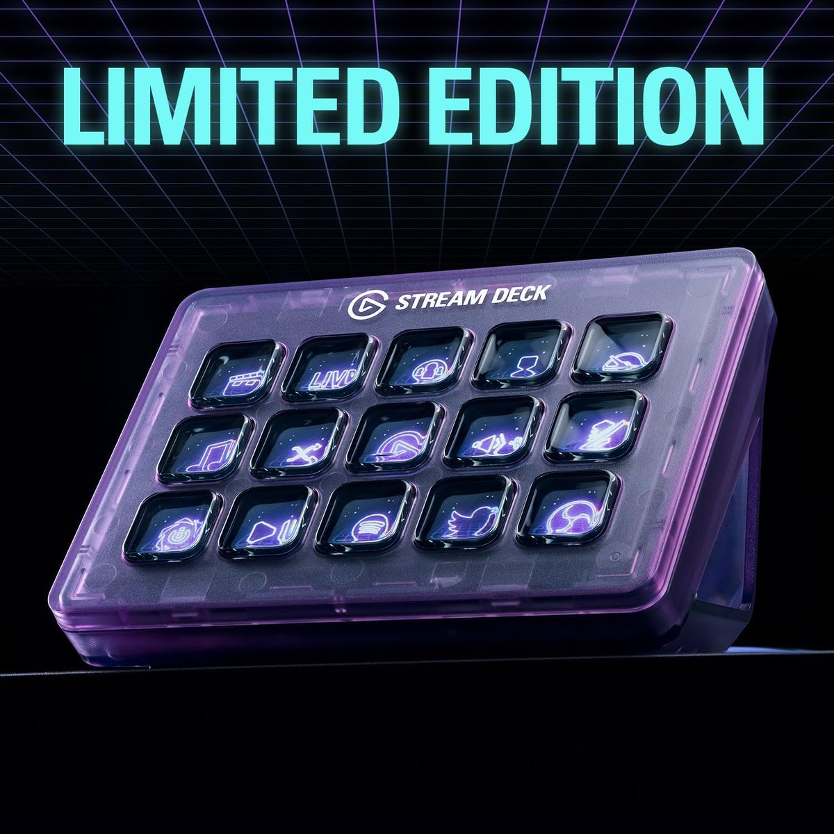Wir präsentieren: Stream Deck MK.2 Atomic Purple!  

Dieses streng limitierte Stream Deck ist ab sofort verfügbar und am Prime Day, 16/17. Juli, sogar stark reduziert.  

💜: e.lga.to/AMZ-Atomic-Pur…