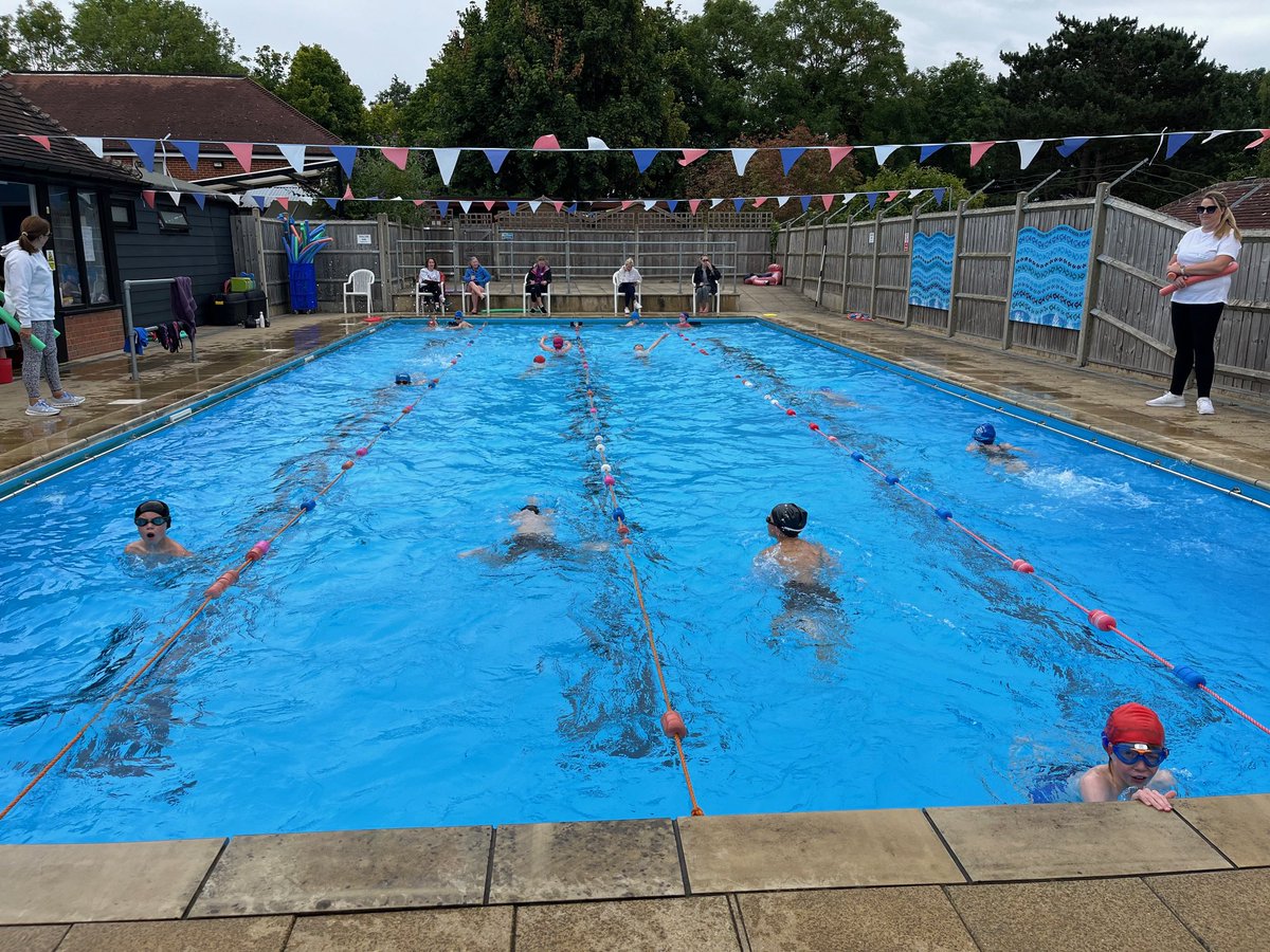 Honestly, days like this require courage, faith &amp; perseverance as we plough through the Swimathon waters. Personal bests, stamina &amp; flexing muscles propel swimmers through the pool, whilst their volunteer lap counters get soaked in the rain! Bravo one and all 💪🏆🏊