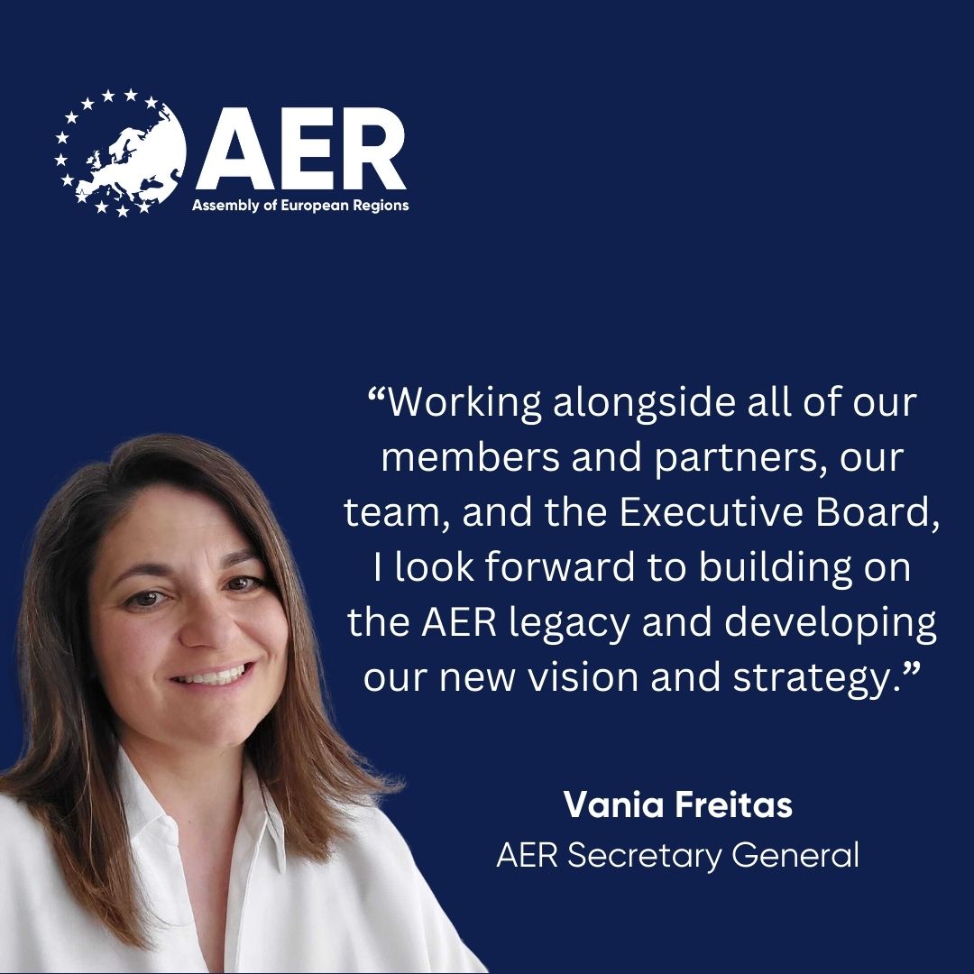 The AER welcomes Vania Freitas as Secretary General.

Ms Freitas brings to the network over fifteen years of experience in developing political priorities and strategies for membership-based organisations in international contexts. 

Read more ➡️ tinyurl.com/4w2ntud4