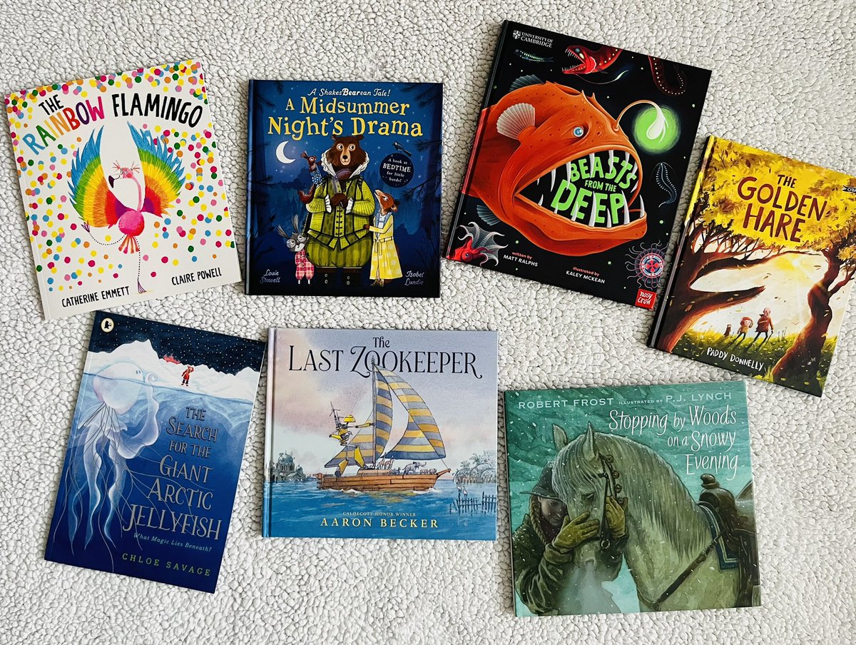 I’ve had the PLEASURE of reading these gorgeous picture books. I’d love to donate them to a Primary School.

Please Retweet &amp; Like &amp; Follow for a chance to win them all🤗❤️

Giveaway closes Saturday noon. I’ll pick a random winner 📚 📦 🚚
