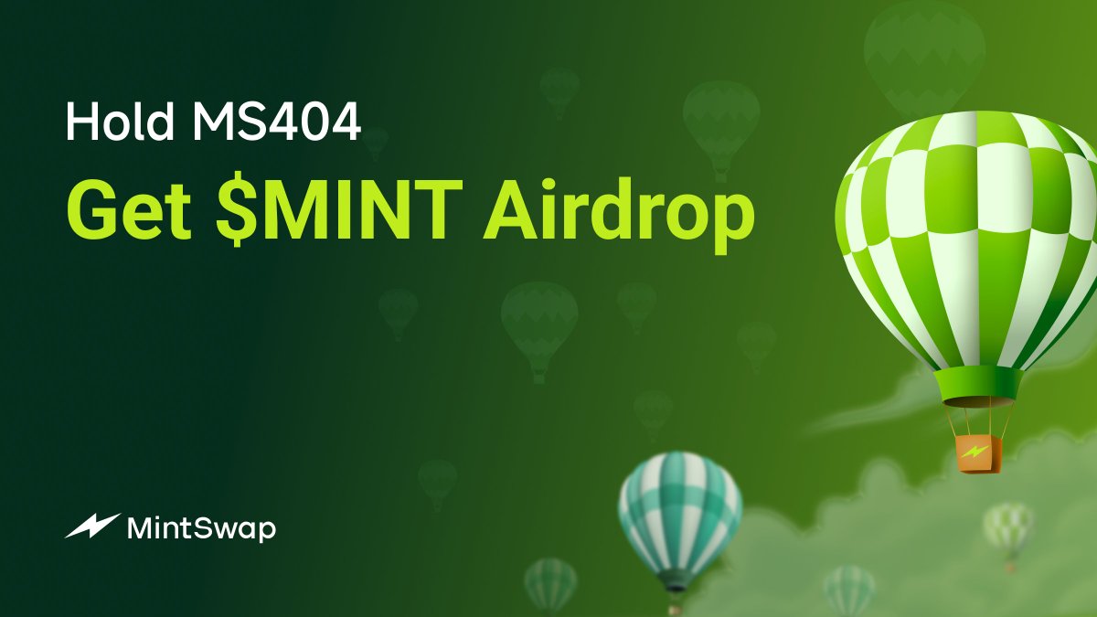 MintSwap_HQ's tweet photo. ⚡️ #MS404 is NOT just another ordinary NFT collection.

It is strongly supported by @MintSwap_HQ and @Mint_Blockchain, with benefits and utilities from both ecosystems! 

Are you ready to hold MS404 and get the $MINT airdrop? Don't miss out on this game-changer! 💥

#MintSwap #OnMint