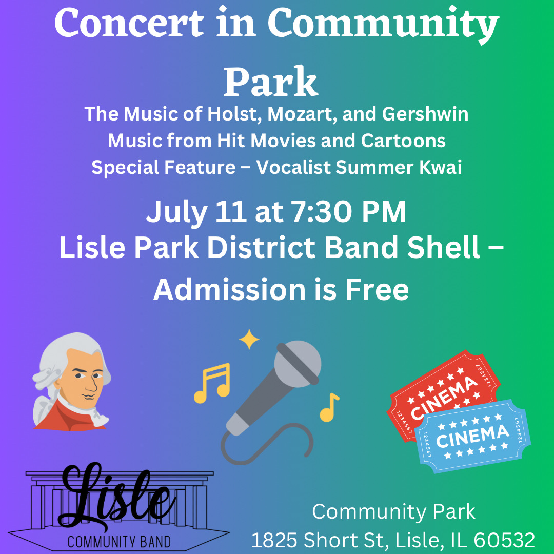 Lisle Community Band tweet media