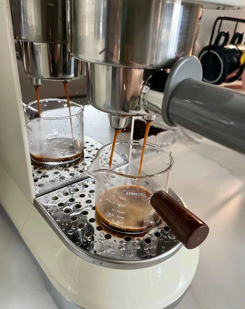 Hand ground coffee during leisure time ||