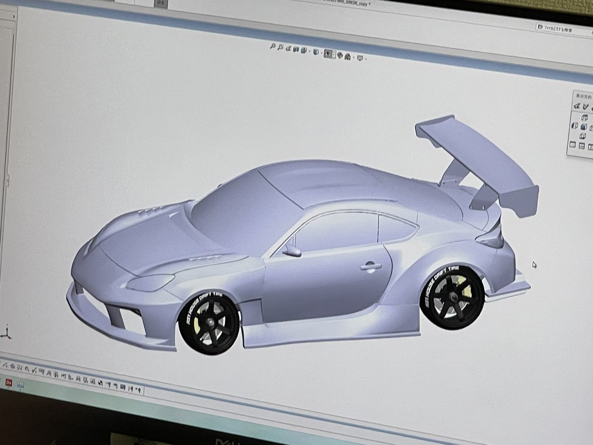 GR86 10/1ボディ　SHIBATA仕様 SHIBATA GR86 FD JAPAN 1-10 RC Drift Body 200mm wide [SHIBATA